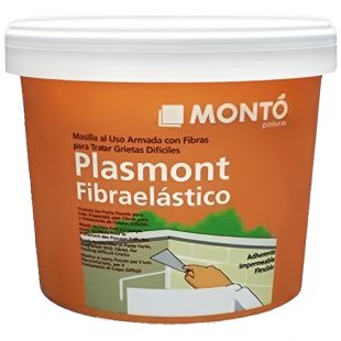 Masilla Plasmont Fibroelastico Blanco 2.5 Litros Monto