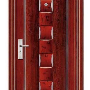 Puerta Metal 96 x 205cm 9 paneles Izquierda Interior Premium