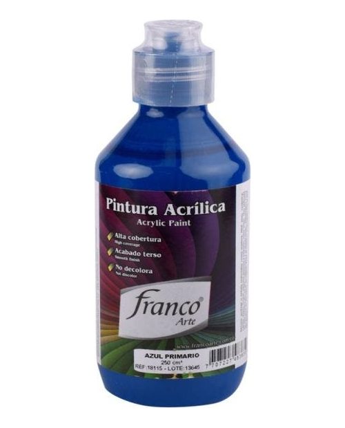 Pintura Acrilica Azul 250ml Franco