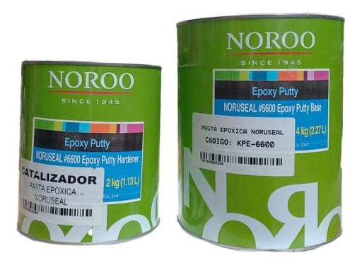 Kit Pasta Epoxica 6kg Noruseal 2:1 Noroo