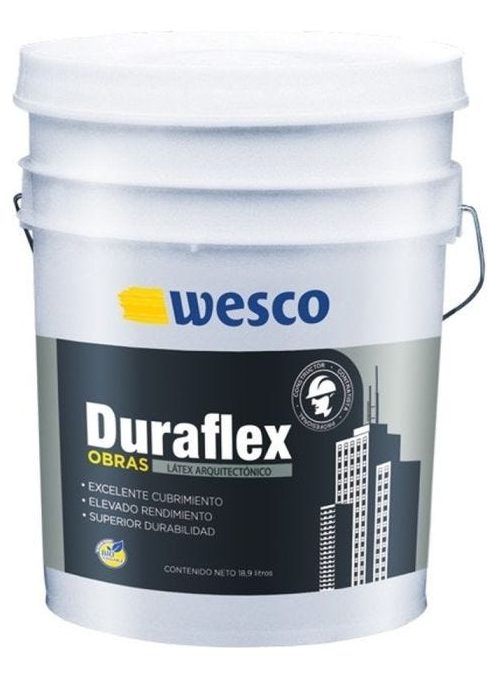 Pintura Duraflex Constructor Blanco Caneca Wesco