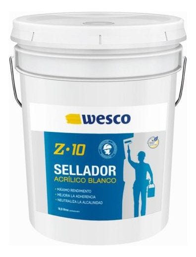 Sellador Acrilico Blanco De 18.92 Litros Wesco