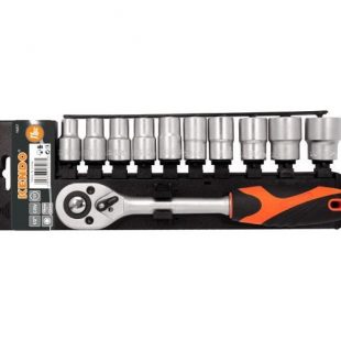 Juego De 11 Piezas De Ratchet Mando 1/2