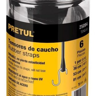 Jgo De 6 Amarras De Caucho Varias Medidapretul