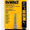 Broca Punta Diamante Para Porcelana 1/4'' Dewalt