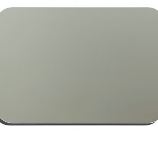 Panel De Aluminio Alutile Champagne Silver De 1.55 X 5.8