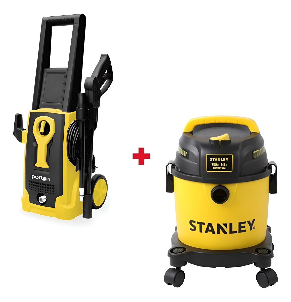 Combo Express Hidrolavadora 1600psi + Aspiradora 2.5 Galones