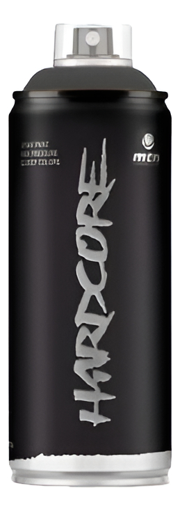 Spray Hardcore Negro Brillante 400ml Montana