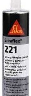 Sikaflex 221 Gris Cartucho Industrial