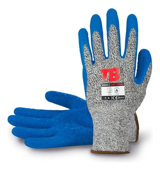 Guante Protección Corte Palma De Látex Talla 8 / M