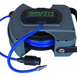 Carrete Manguera Neumatica De 1/4 Pulgada X 10 Metros Muth