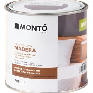 Esmalte Htm Efecto Madera Iroko De 500ml