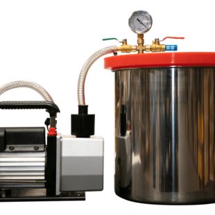 Bomba Portatil Con Camara Al Vacio Para Resina Epoxica