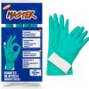 Guante Nitrilo Industrial Afelpado Talla L Master
