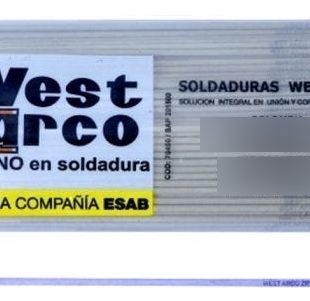 Electrodo 6010 De 1/8 Pulgada Y 1 Kilogramo West-arco