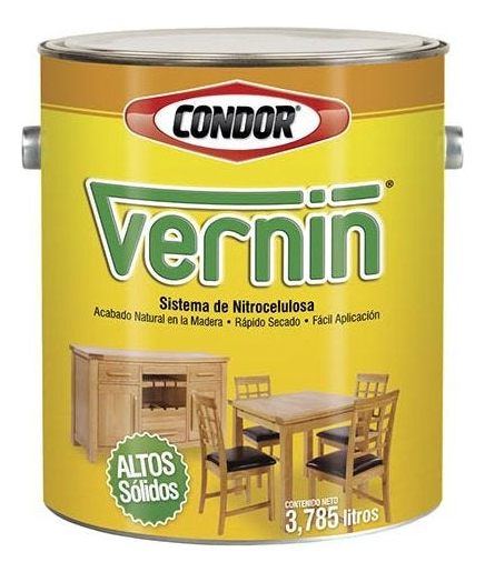 Vernin Altos Solidos Trnsparente Brillillante Galon