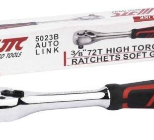 Ratchet Media Vuelta Con Mando Suave De 3/8 Pulgada 72t Jtc