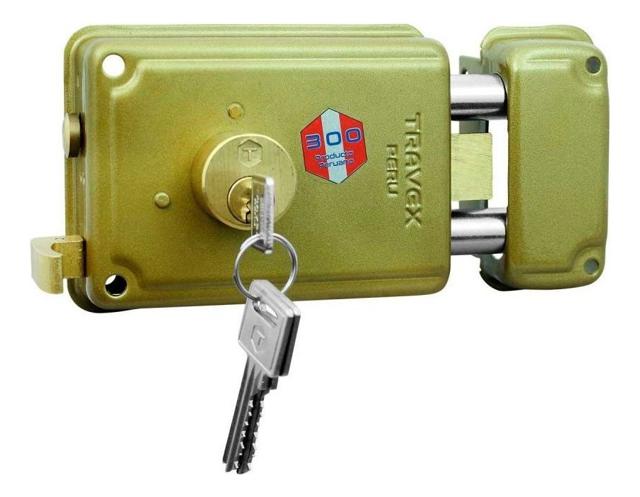 Cerradura Sobr.alta Seg Travex N300 Blister