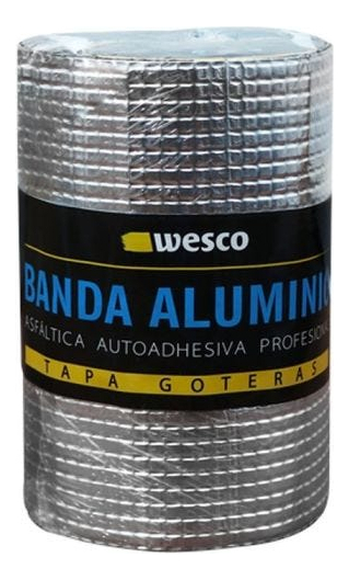 Banda Asfaltica Autoadhesiva De 20 Centimetros X 5 Metros