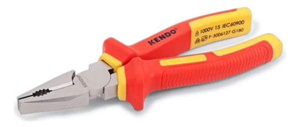 Alicate Electrico 1000v 180mm/7 Mango Aislado Kendo