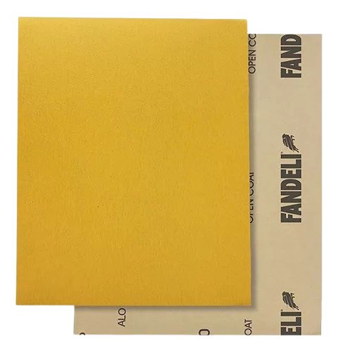 Lija A080 Estereato Amarilla Fandeli #150 En Seco 2 Unidades