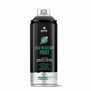 Pintura de Alta Temperatura Aerosol Negro 600°C Industrial