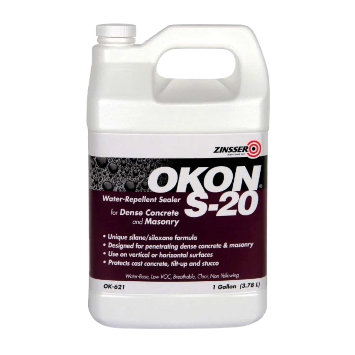 Okon S-20 Impermeabilizante Invisible Hidrofugante para Piso o Mamposteria Galon Americano