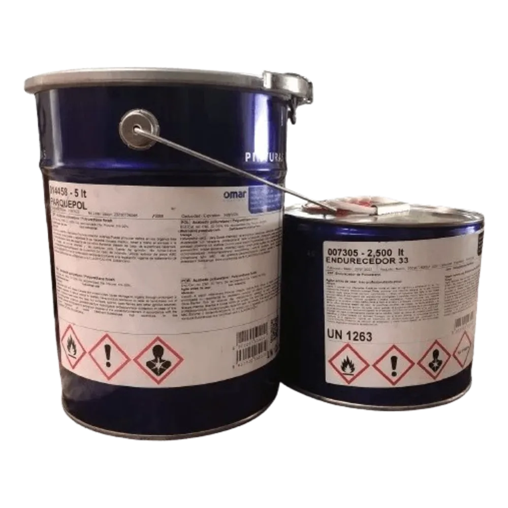 Laca Madera Pisos Muebles Alto Trafico Satin M30 Kit 7.5 Lt