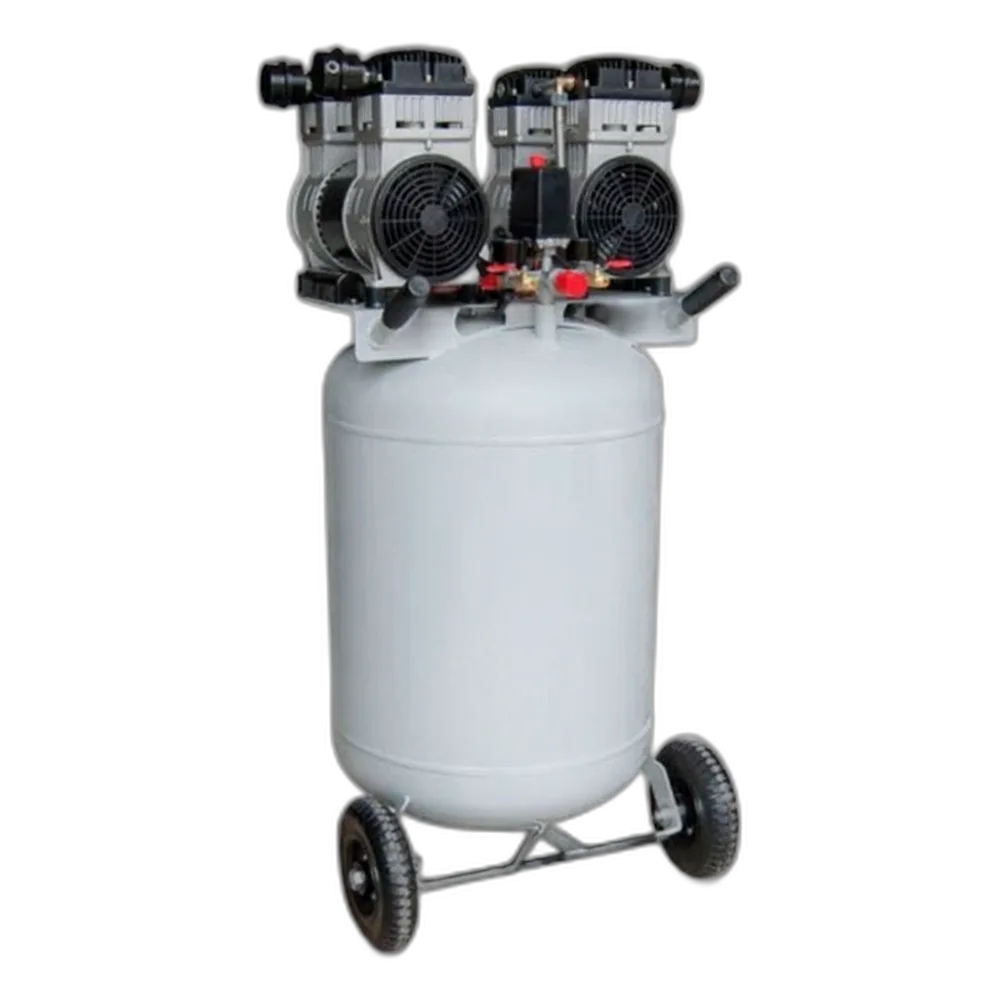 Compresor Vertical Dental Silencioso Sin Aceite De 4hp Y 120