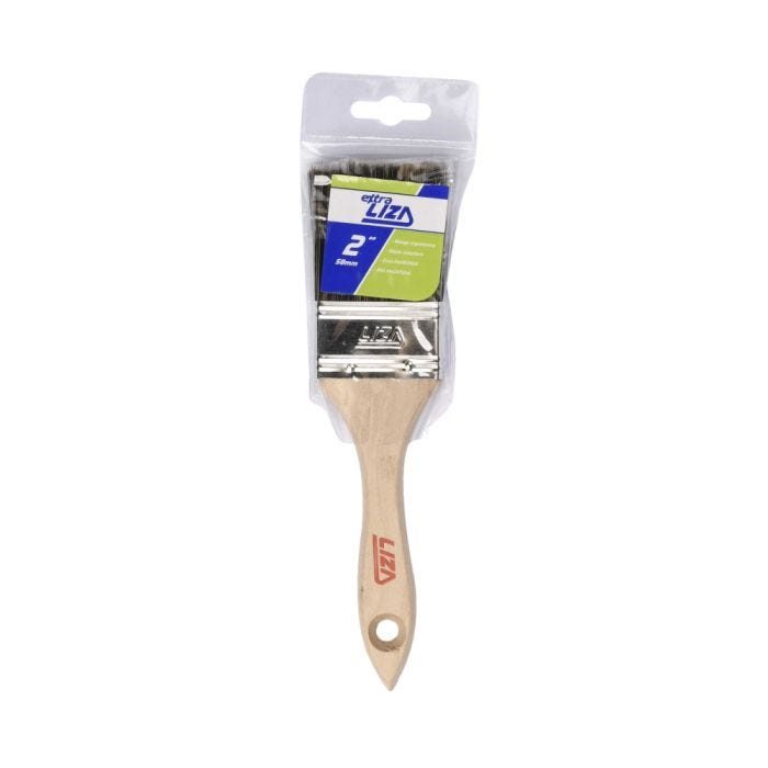 Brocha blanca de 2 pulgadas liza extra