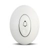 Pulsador simple para timbre blanco veto