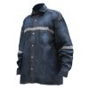 Camisa prelavada con cinta reflectiva talla 46