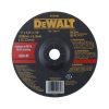 Disco desbaste p' metal 7 x 1/4" dewalt
