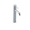 Juego monocomponente alto para lavabo vessel elipsis cromo
