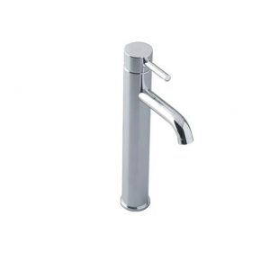 Juego monocomponente alto para lavabo vessel elipsis cromo