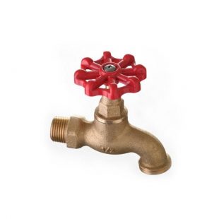 Llave manguera 1/2" pes man redonda bronc fv