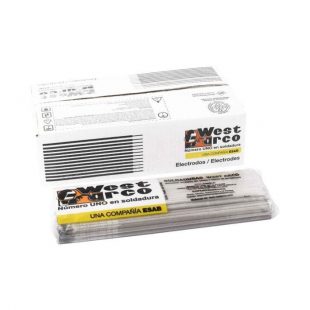 Electrodo 7018 de 1/8 pulgada de 1 kilogramo esab west arco