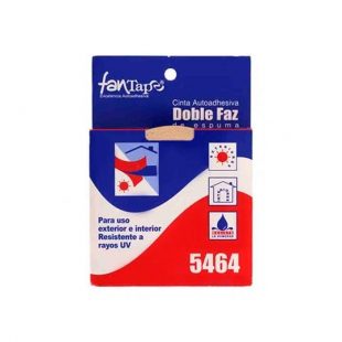 Cinta esp doble faz 18mm'x2mx1mm fantape
