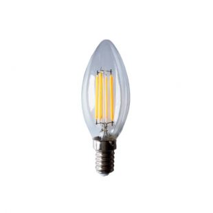 Foco vela led vintage e12 4w 2700k 100-130v 20000h 440l
