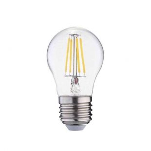 Foco led g45 filamento de zafiro 4 watts 2700k ledex