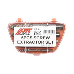 Juego de 5 unidades de extractor de pernos jtc