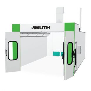 Cabina-horno pintura automatica de 6.9 x 4 x 2.8 metros muth