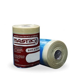 Plastico masking de 65 centimetros x 25 metros mastiko