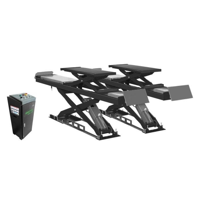 Elevador de alinacion tipo tijera bajo piso 5.5tn muth