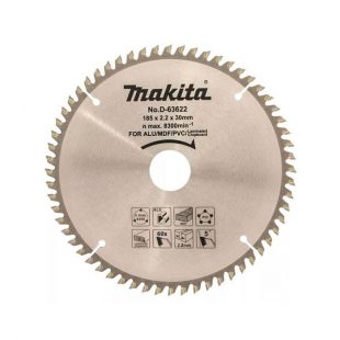 Disco sierra circular 60t 7-1/4 x 7/8" makita