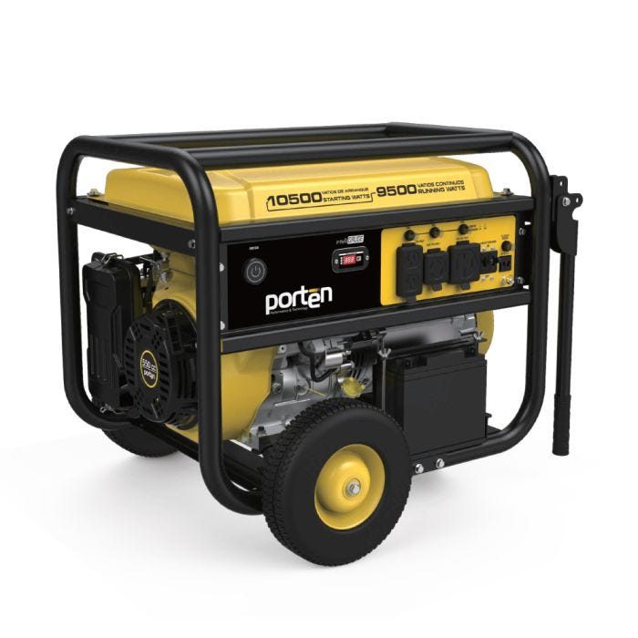 Generador 10500 Watts a Gasolina con Encendido eléctrico Porten IVA CERO