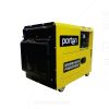 Generador Electrico Cabinado De 5500 Watts Con Motor Diesel Monofasico De Encendido Electrico Porten