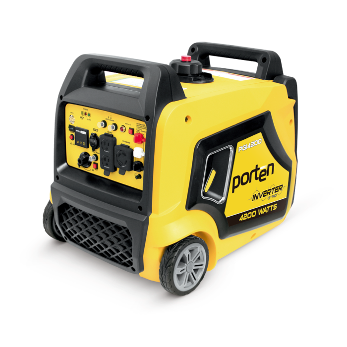 Generador Eléctrico Inverter de 3800 watts a Gasolina Monofasico Porten Premium