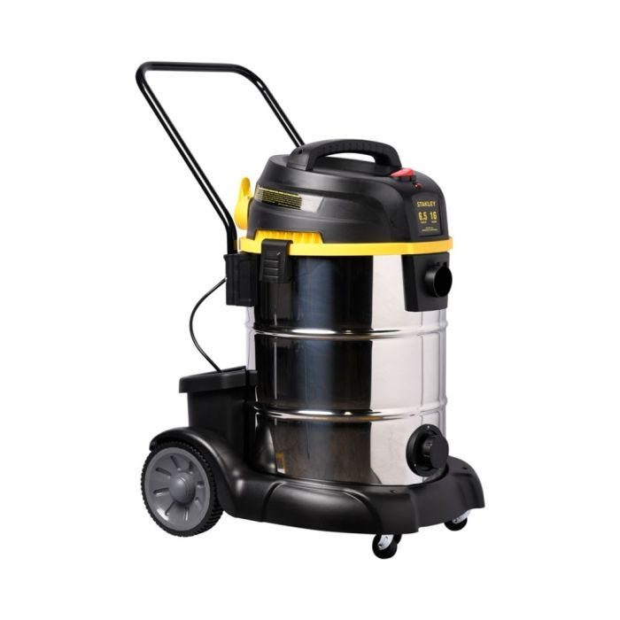 Aspiradora 16gl 6.5hp acero inoxodable para seco y humedo stanley