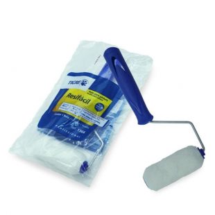 Rodillo mini de lana sintetica de 9 centimetros x 6 milimetros tigre